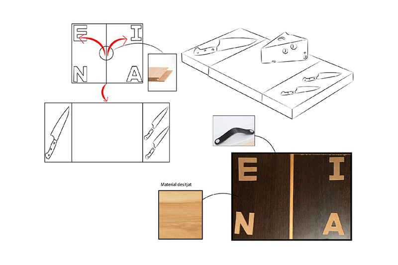 Standing eating plate - Àlex Vila