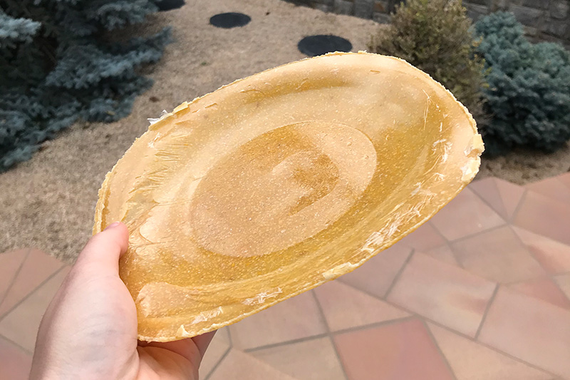 Chickpea pulp dish - Patricia Solanas