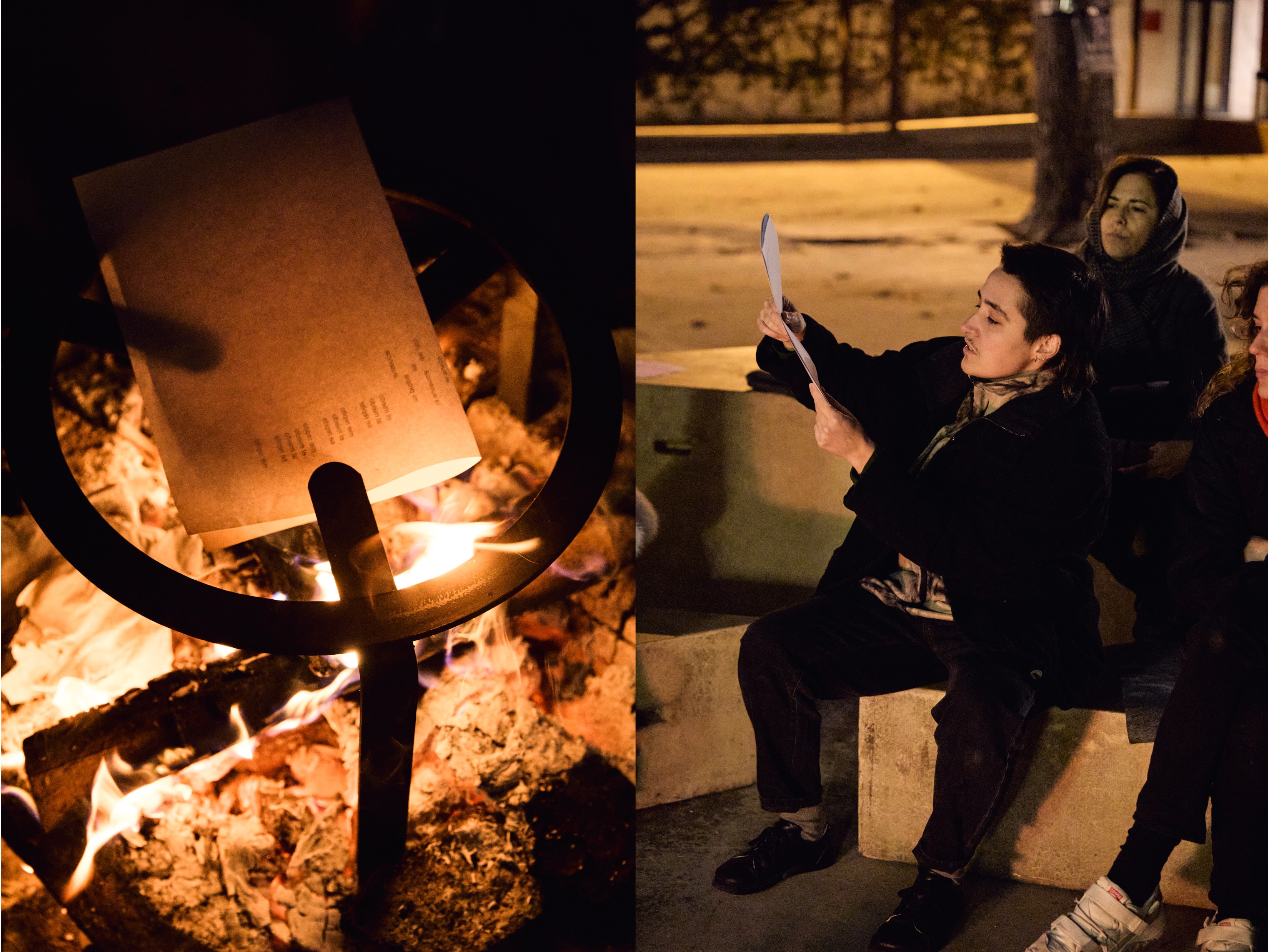 Lengua en llamas: einaidea poesia x Renata Gelosi © Nereis Ferrer