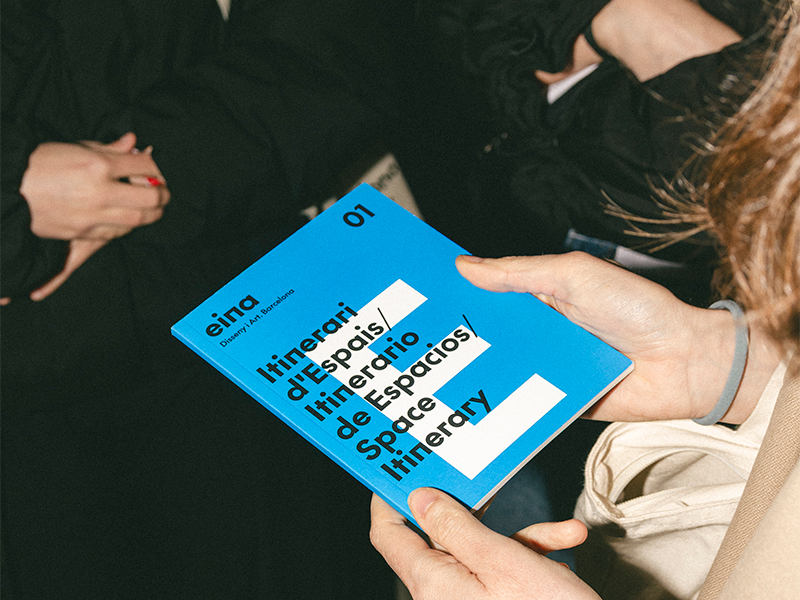 Mario Eskenazi presenta la nueva identidad visual de Eina 