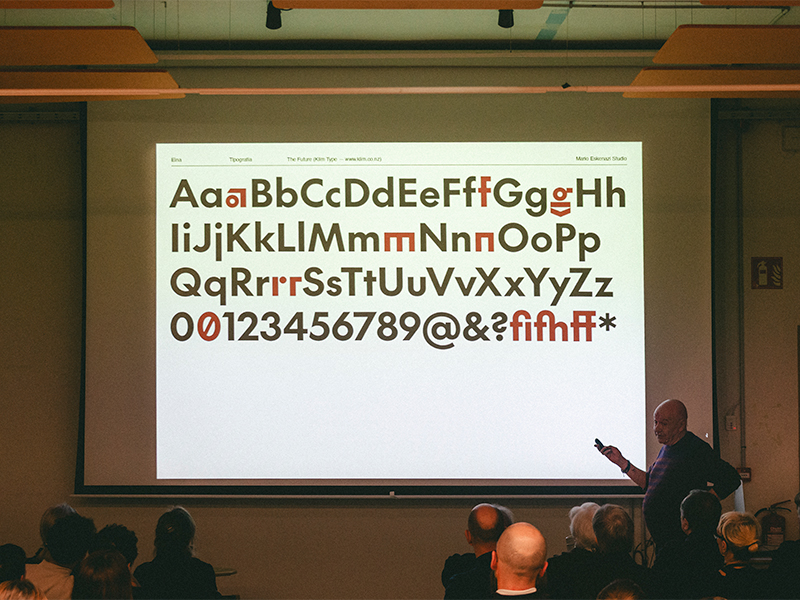 Mario Eskenazi presenta la nueva identidad visual de Eina 