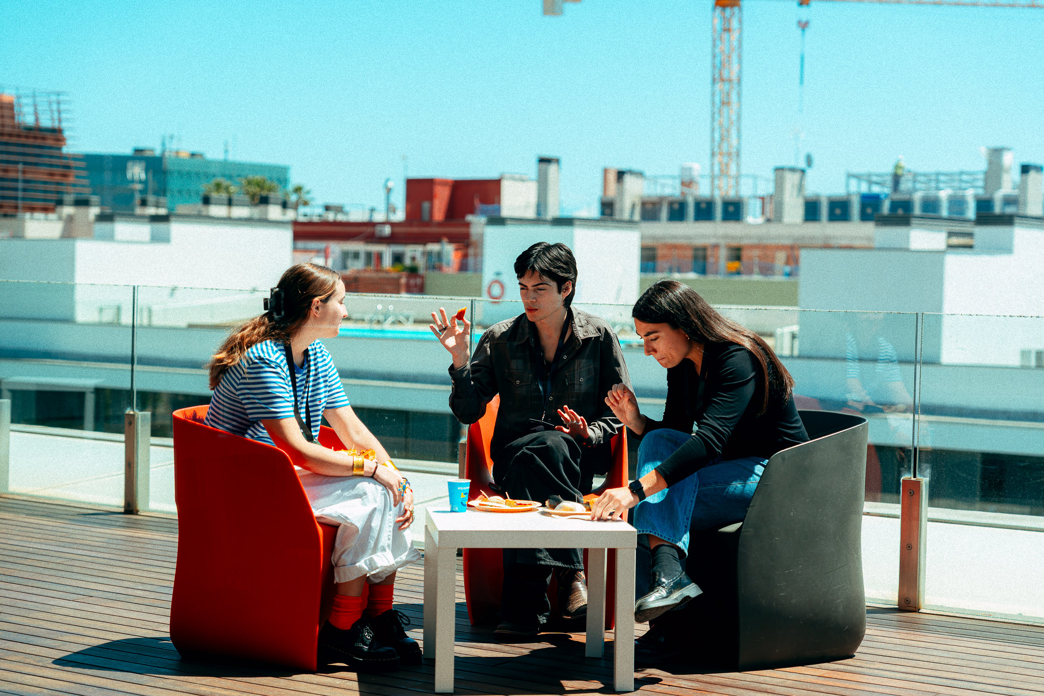 Helena, Esteban, Bruna