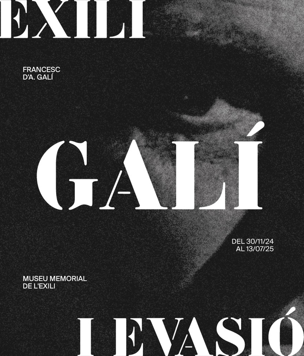 Exhibition Francesc d'Assís Galí: Exile and escape 