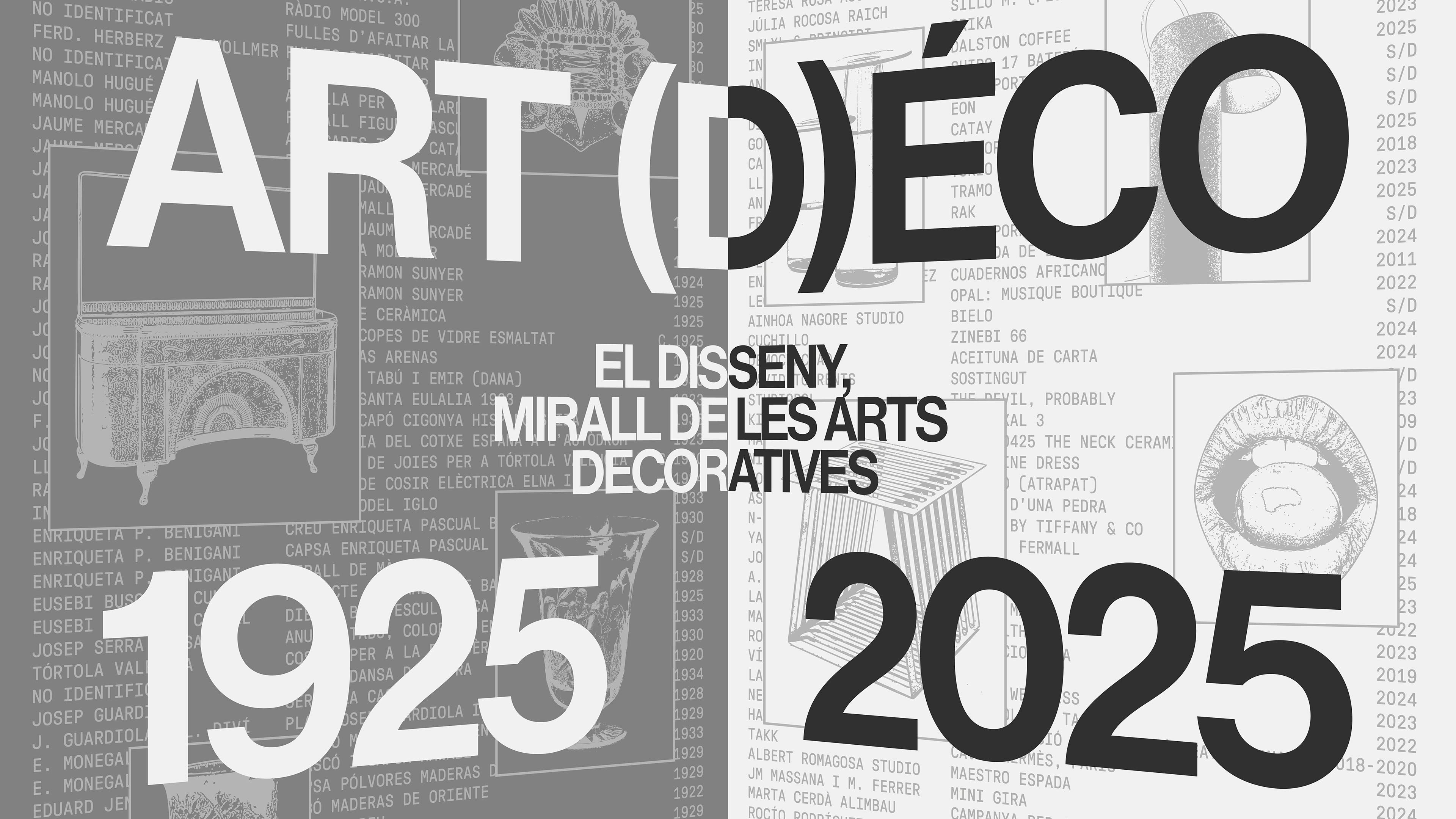 Exposició - Art (D)éco 1925 | 2025. El disseny, mirall de les arts decoratives 