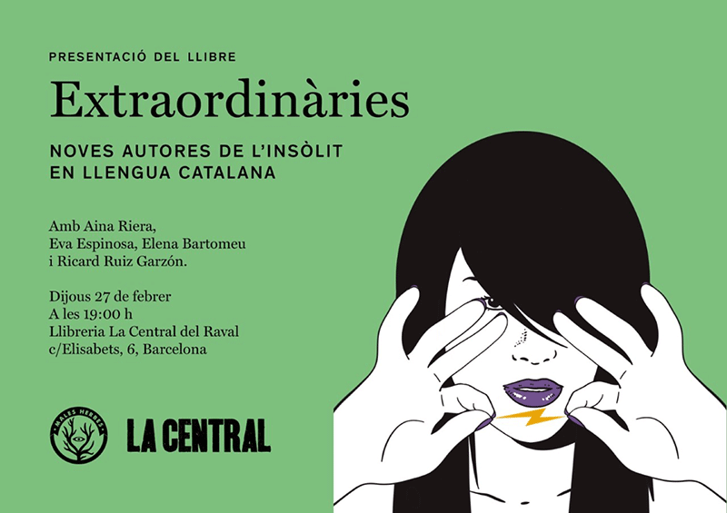 Presentation of "Extraordinàries", the first anthology of women authors in the Catalan genre