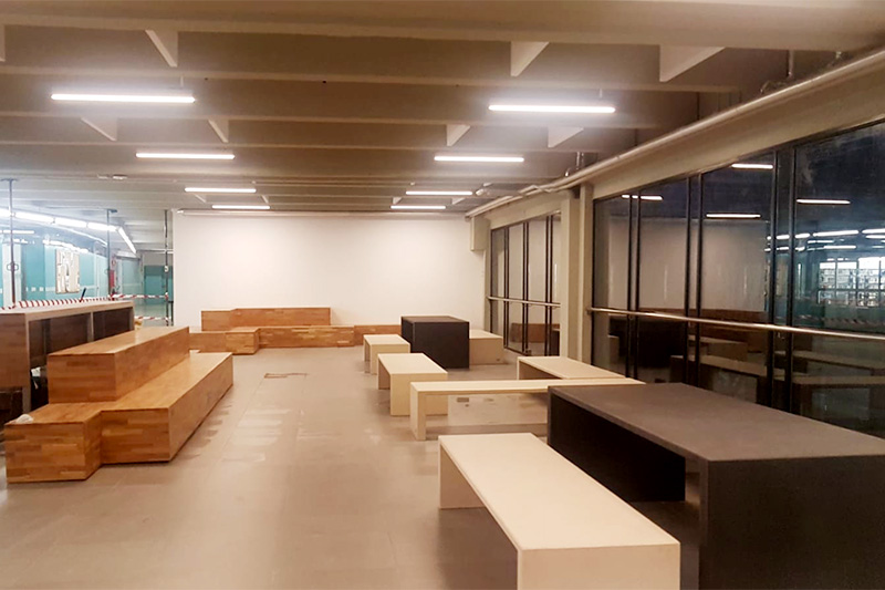 Students of the Master’s Degree in Design of Spaces remodel the spaces of the Faculty of Biosciences of the UAB