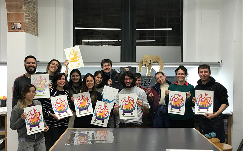 Jan Barceló's Masterclass at the Postgraduate Diploma in Creative Illustration 