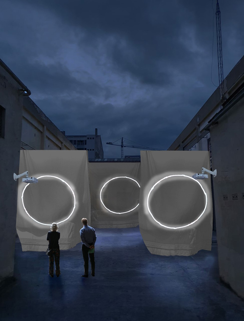 "Sons del Poblenou", EINA project in Llum Bcn Poblenou