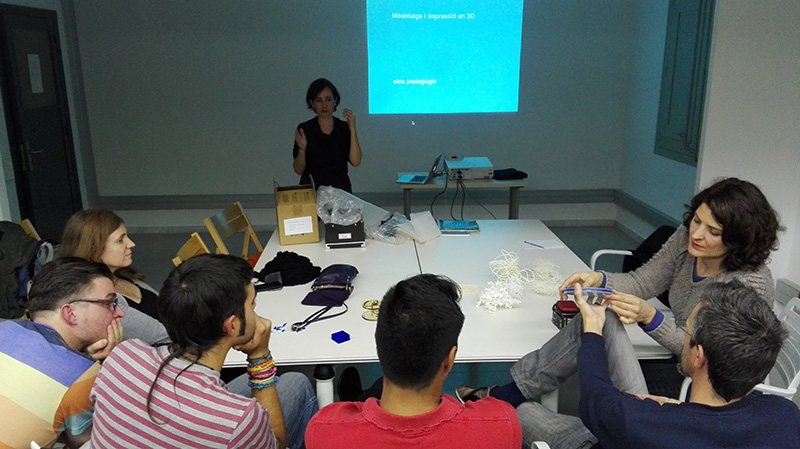 Workshop: 3D Printing from the perspective of the creative process, by Ariadna Fàbregas