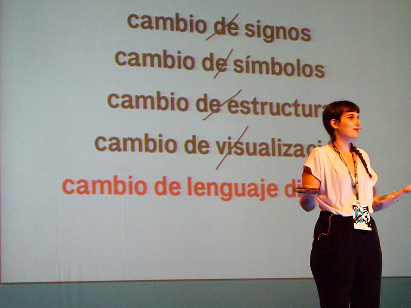 Final degree project by Carme Almenar at BLANC Festival