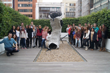 EINA students participating into the Collaborative Project