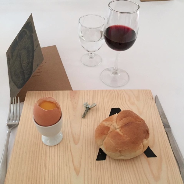 "Degustem Joan Brossa"(Tasting Joan Brossa) by "Gust Indisciplinat" (Undisciplined Taste), within MURAD