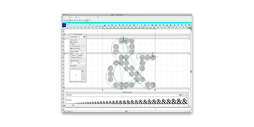 Advanced font development Course