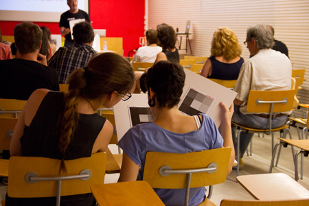 Local Design and Production Conference held at EINA and organised by Papel y Pixel