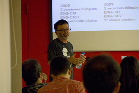 Local Design and Production Conference held at EINA and organised by Papel y Pixel