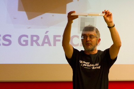 Local Design and Production Conference held at EINA and organised by Papel y Pixel