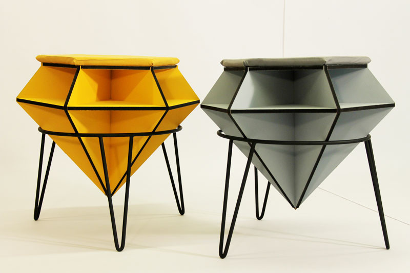 Tttrrreeesss: Estudiants de Disseny de Producte a EINA presenten a NUDE2015 la seva pròpia marca de mobiliari