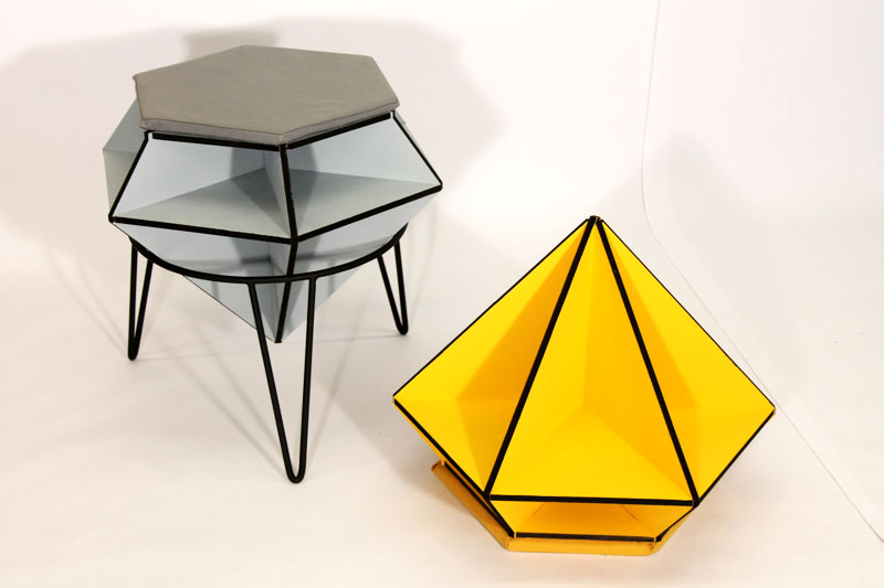 Tttrrreeesss: Estudiants de Disseny de Producte a EINA presenten a NUDE2015 la seva pròpia marca de mobiliari