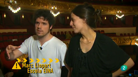 Claudia Rifaterra and Marc Llopart at Liceu