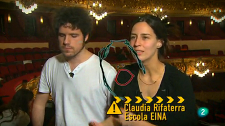 Claudia Rifaterra and Marc Llopart at Liceu