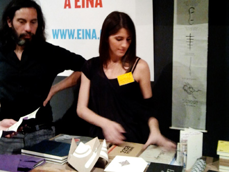 Stand de EINA en Arts Libris 2013