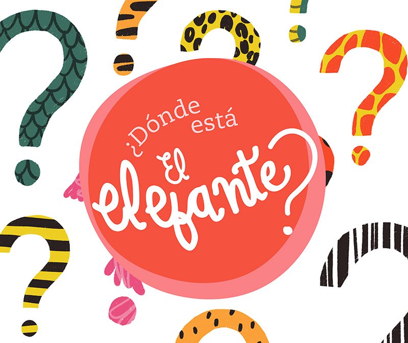 Illustration exhibition for children's and youth publications "Where is the elephant?"