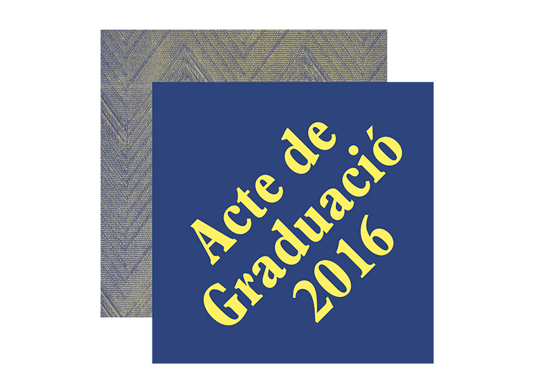 Graduation Ceremony class of 2016 Degree in Design