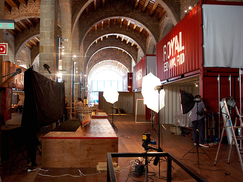 Scenography at the Museu Marítim in Barcelona
