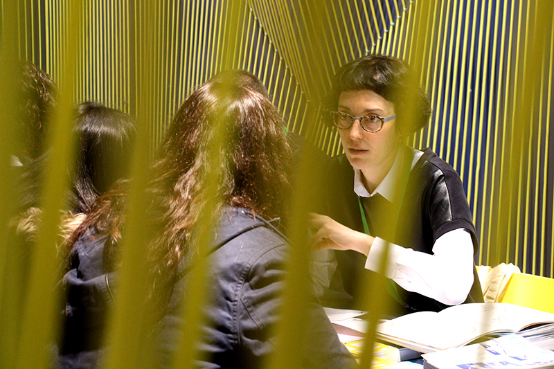 EINA's stand at Saló de l'Ensenyament in Barcelona