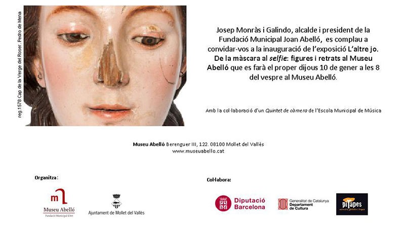 Àlex Mitrani comissaria l'exposició "L’ALTRE JO. De la màscara al selfie: figures i retrats al Museu Abelló"