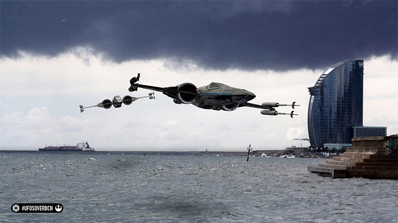 Fuel, de Diego Fernández, hace volar ‘Star Wars’ por Barcelona