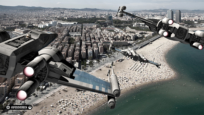 Fuel, de Diego Fernández, hace volar ‘Star Wars’ por Barcelona