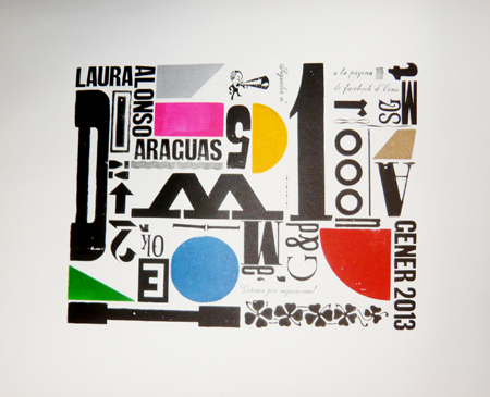 Delivering the certifying diploma to Araguas Laura Alonso, EINA's former student.