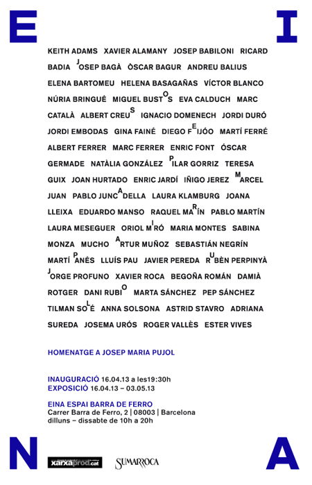 HOMENATGE A JOSEP MARIA PUJOL poster