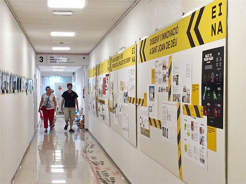 Design and Innovation at the service of the people: Collaboration EINA - Hospital St Joan de Déu