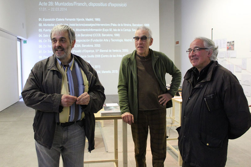 Sesión del Máster de Investigación en Arte y Diseño en el MACBA y la Fundació Suñol