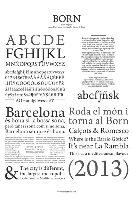 Carlos de Toro, Born project