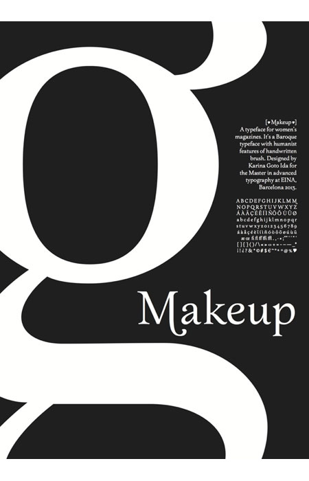 Karina Goto, Makeup project