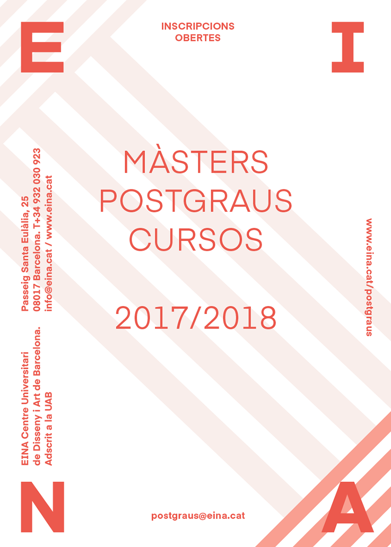 Informative Sessions Masters & Postgraduate studies 2017-2017 at EINA
