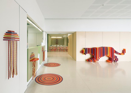 Rai Pinto and Dani Rubio project in Sant Joan de Déu children’s hospital
