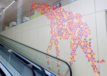 Rai Pinto and Dani Rubio project in Sant Joan de Déu children’s hospital