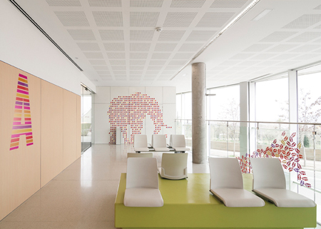 Rai Pinto and Dani Rubio project in Sant Joan de Déu children’s hospital