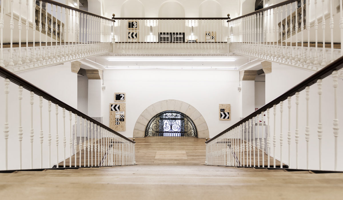 Tabakalera (Centro Internacional de Cultura Contemporánea) in Donostia.