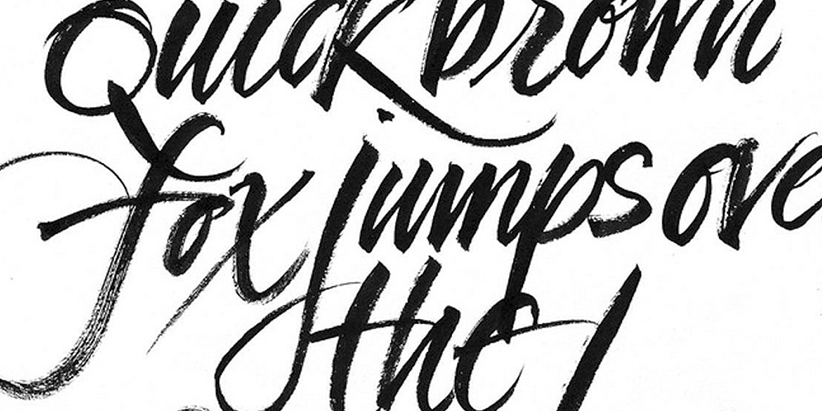 EINA Lettering techniques course