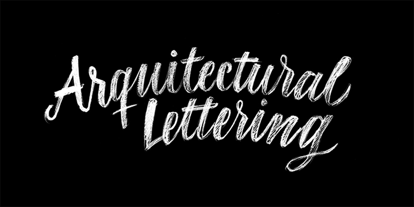EINA Lettering techniques course