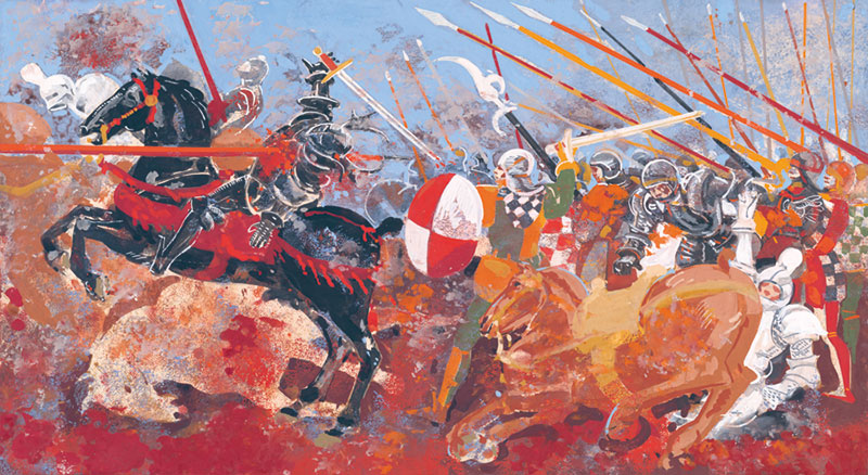 "Tirant lo Blanc. Una narración pictórica del mejor libro del mundo", by Francesc Artigau