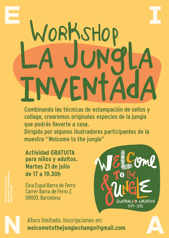 Illustration Workshop “The invented jungle"