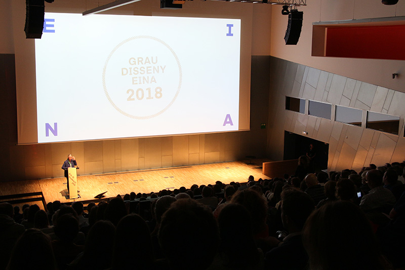 The graduation ceremony of the Bachelor’s Degree in Design Class of 2018 and MURAD