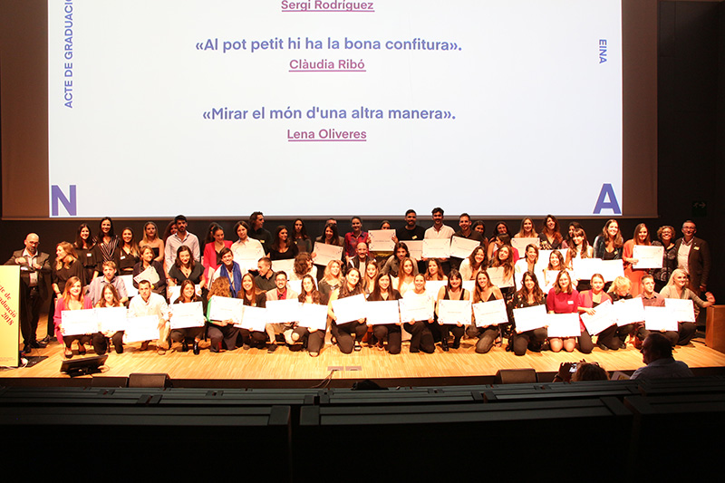 The graduation ceremony of the Bachelor’s Degree in Design Class of 2018 and MURAD