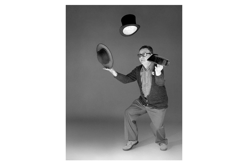 Joan Brossa, by Antoni Bernad (1977)